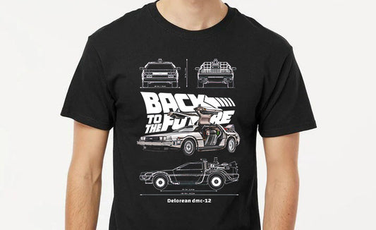 Playera Delorean
