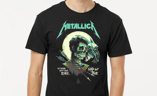 Playera Metallica Sad But True