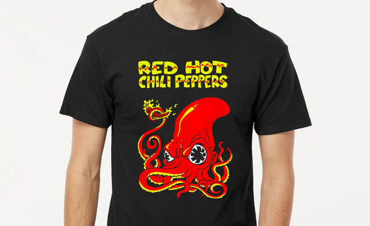 Playera Red Hot Chili Peppers Octopus