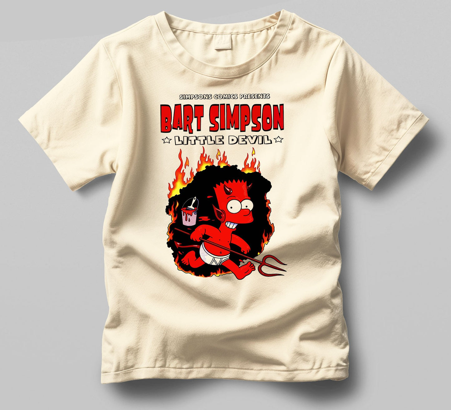 Playera Bart Simpson Devil