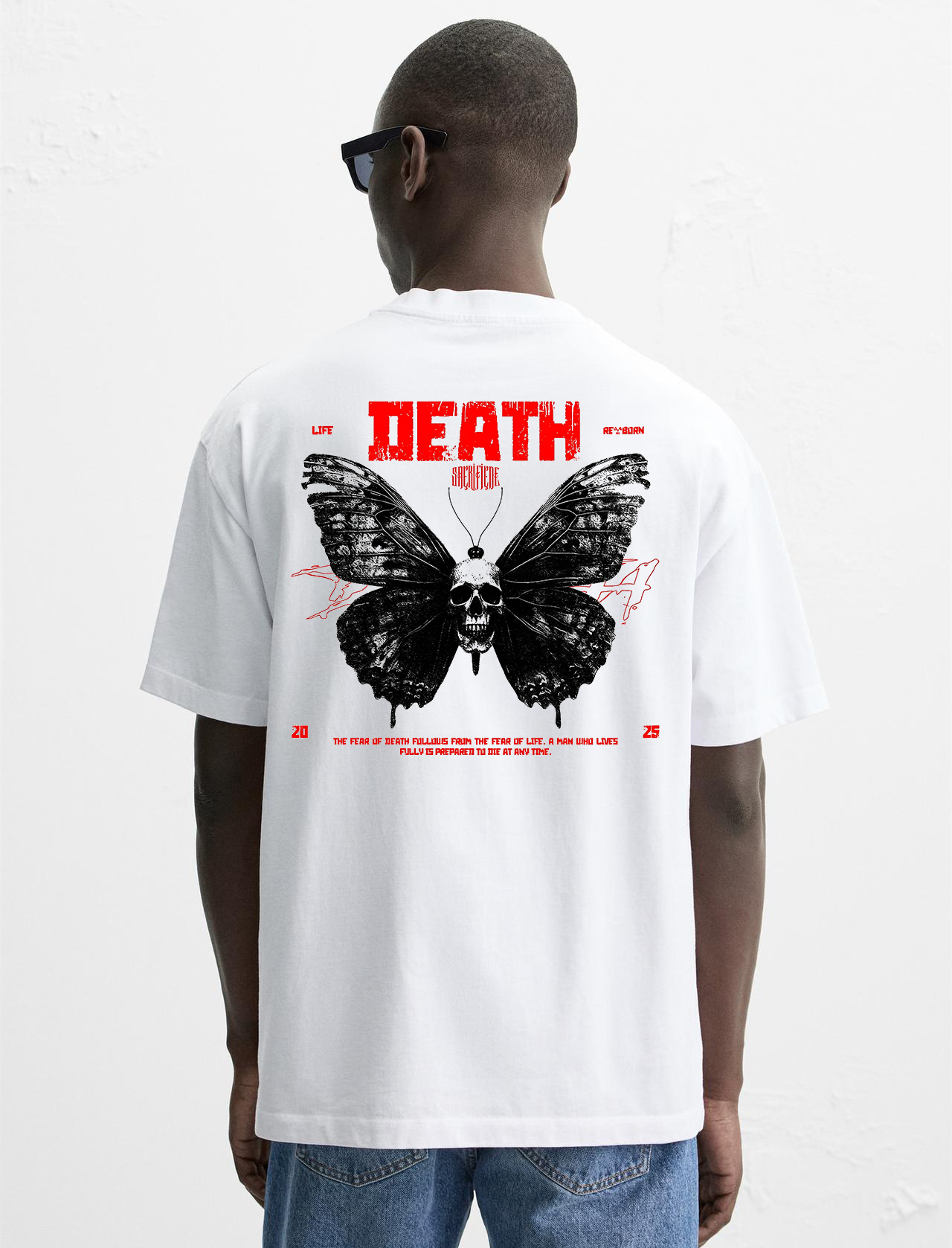 Playera Semi Oversize Death