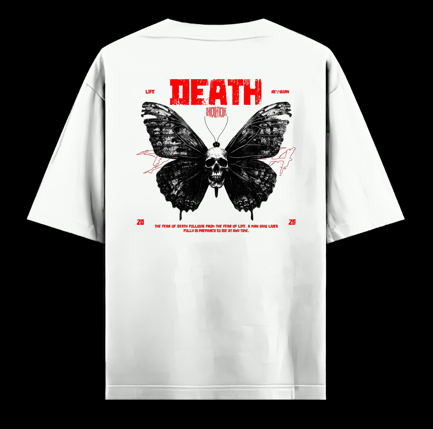 Playera Semi Oversize Death