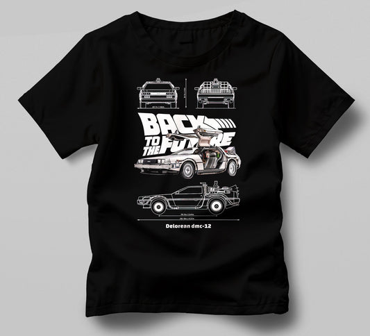 Playera Delorean