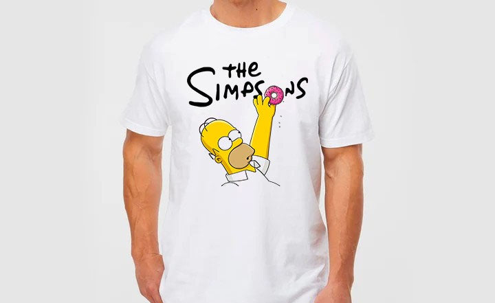 Playera Homero Simpson Dona