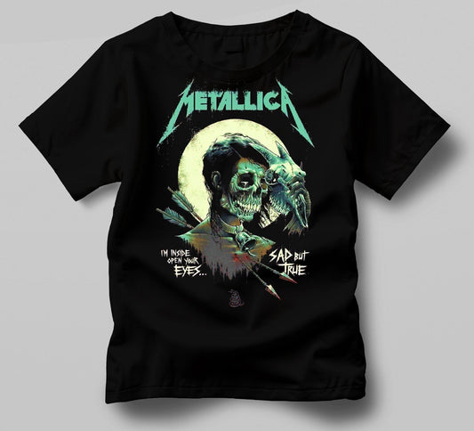 Playera Metallica Sad But True