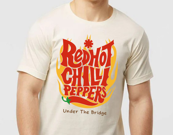 Playera Red Hot Chili Peppers Under The Bridge