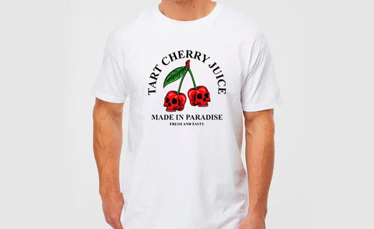 Playera  Skull Cherry