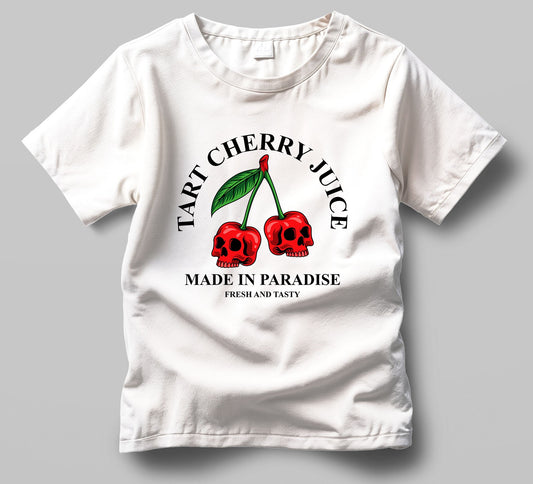 Playera  Skull Cherry